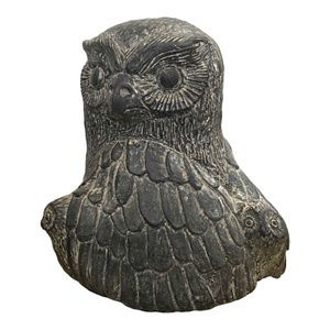 Vintage “A Wolf Original” 3 OWLS figurine